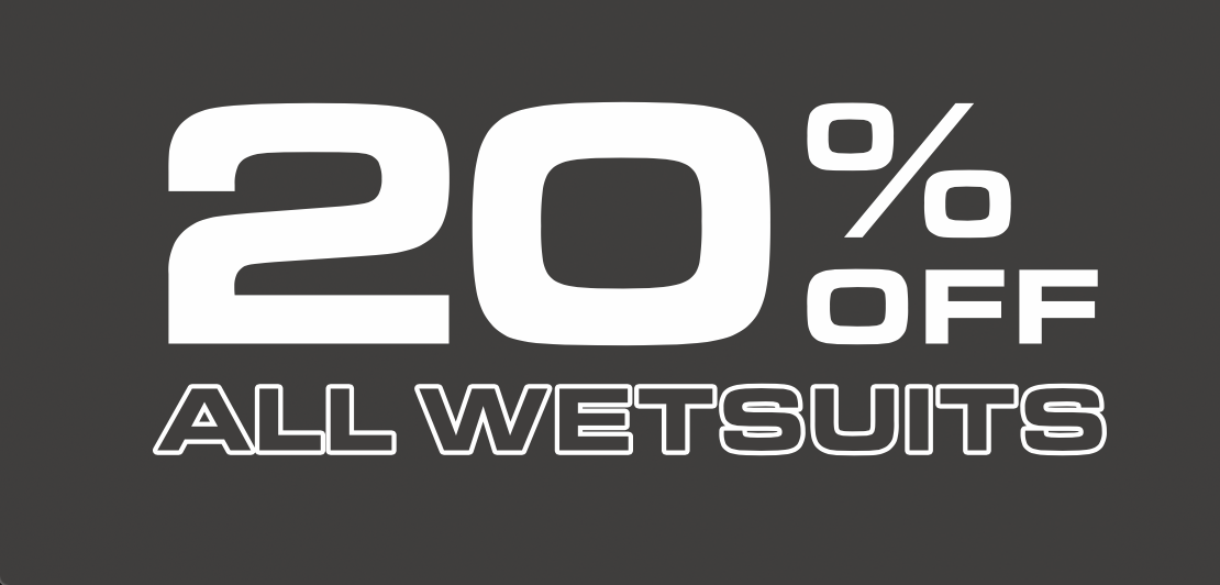 20% Off Wetsuits Black Friday